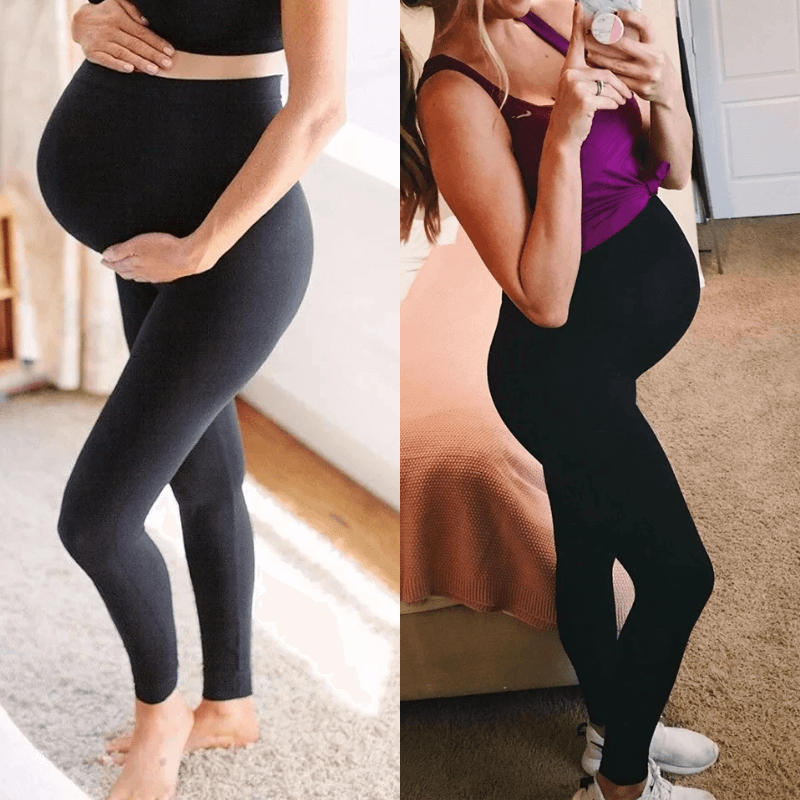 Supportive Pregnancy Leggings | Comfort & Style, Limited Stock!